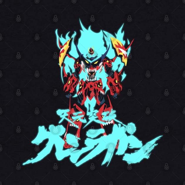 Gurren Lagann mecha by AlonaGraph